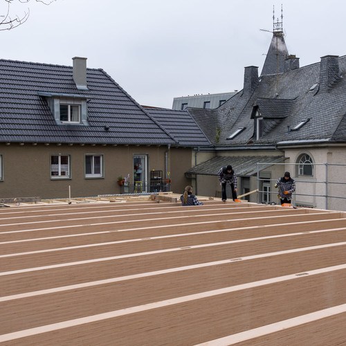 Halle in Baubuche