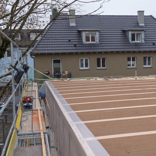Halle in Baubuche