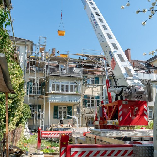 Dachsanierung Reihenhaus