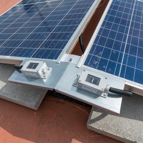 Solaranlage auf Flachdach